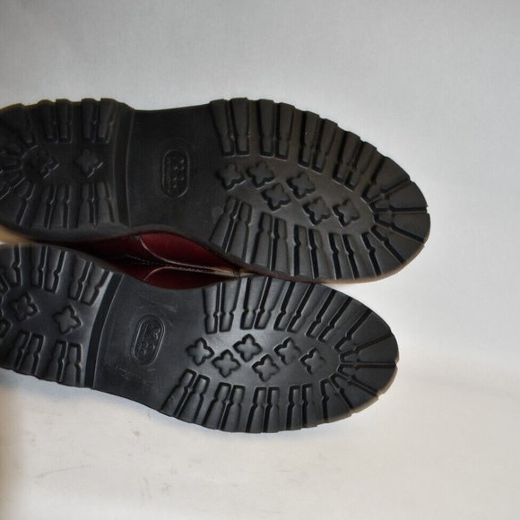 New! Allen Edmonds Higgins Mill Weatherproof Lug Sole Burgundy 9 D 3899 DD299